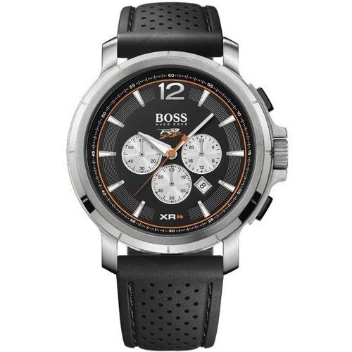 Hugo Boss Men&#39;s 1512455 Black Chronograph Black Rubber Watch