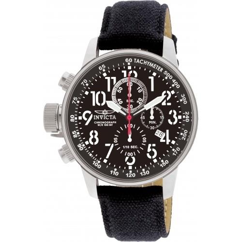 Invicta Men&#39;s 1512 I-Force Lefty Chronograph Black Riffle Watch