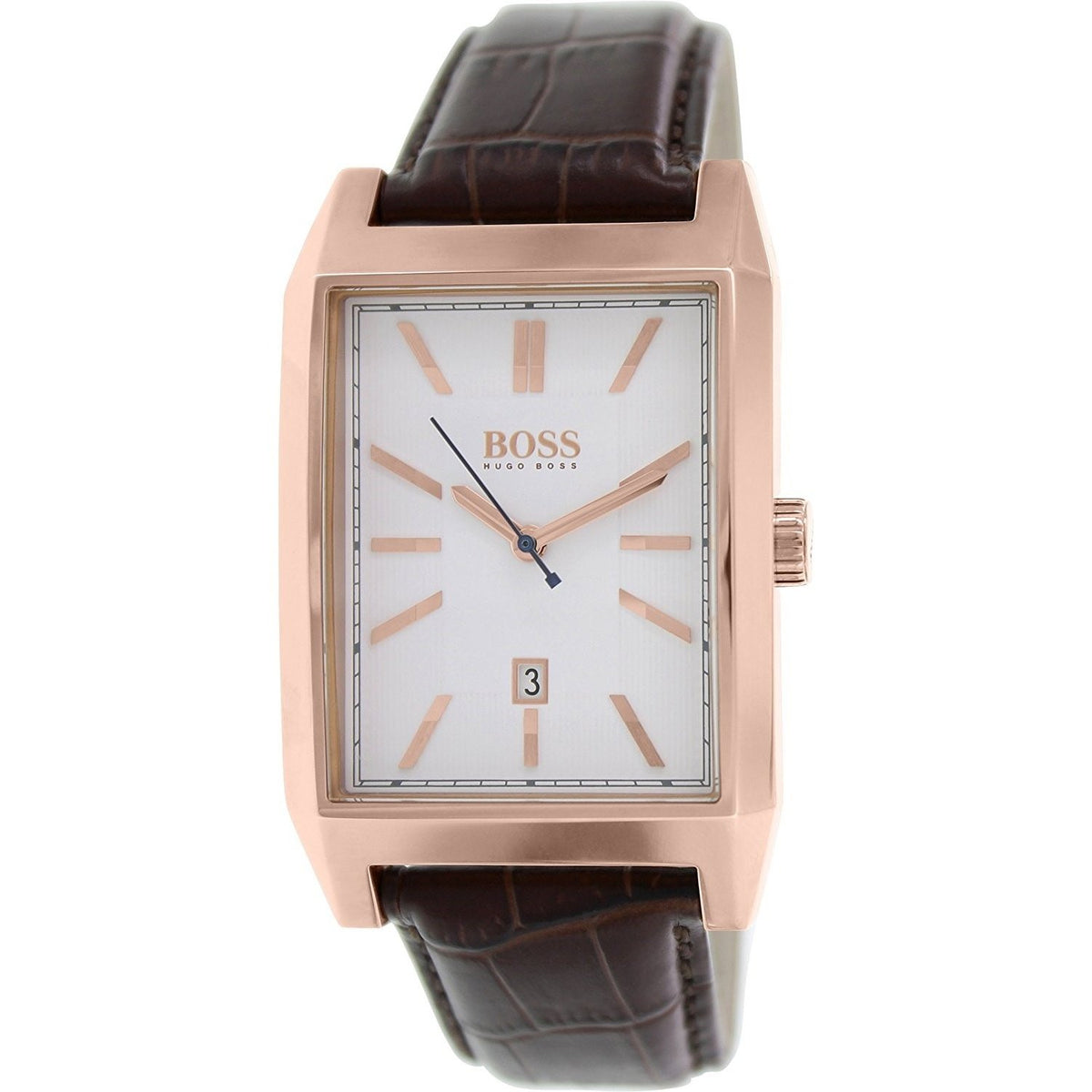 Hugo Boss Men's 1513075 Architecture Brown Leather Watch