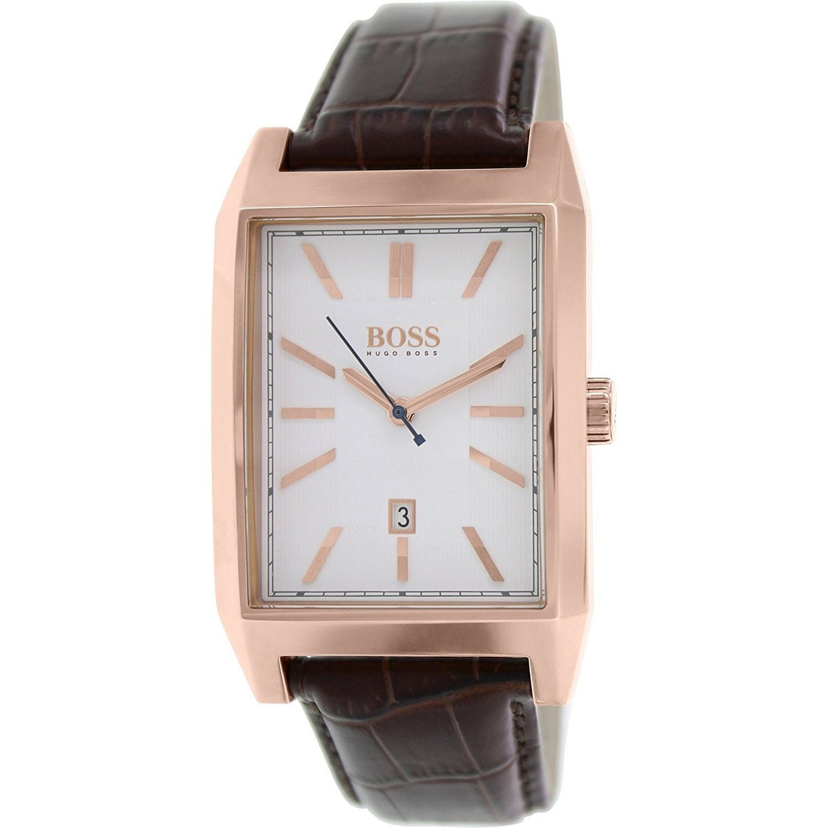 Hugo Boss Men&#39;s 1513075 Architecture Brown Leather Watch