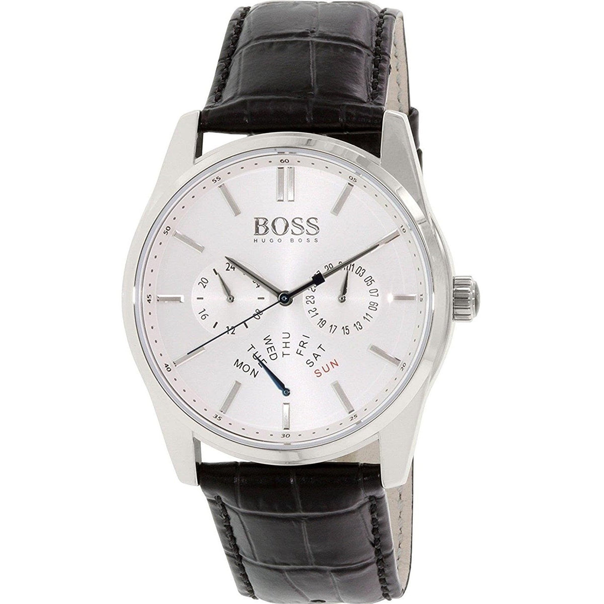 Hugo Boss Men's 1513123 Heritage Black Leather Watch