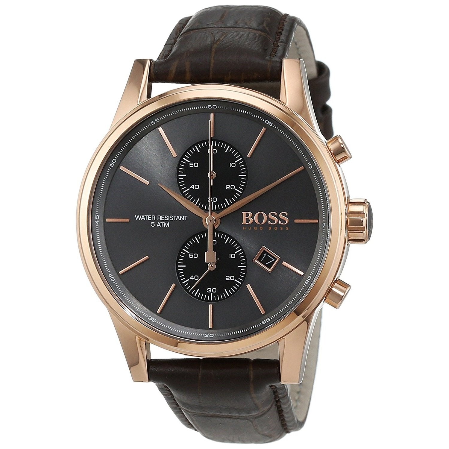 Hugo Boss Men's 1513281 Chronograph Brown Leather Watch