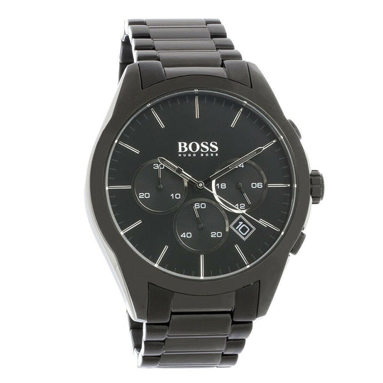 Hugo Boss Men's 1513365 Onyx Chronograph Black Stainless Steel Watch