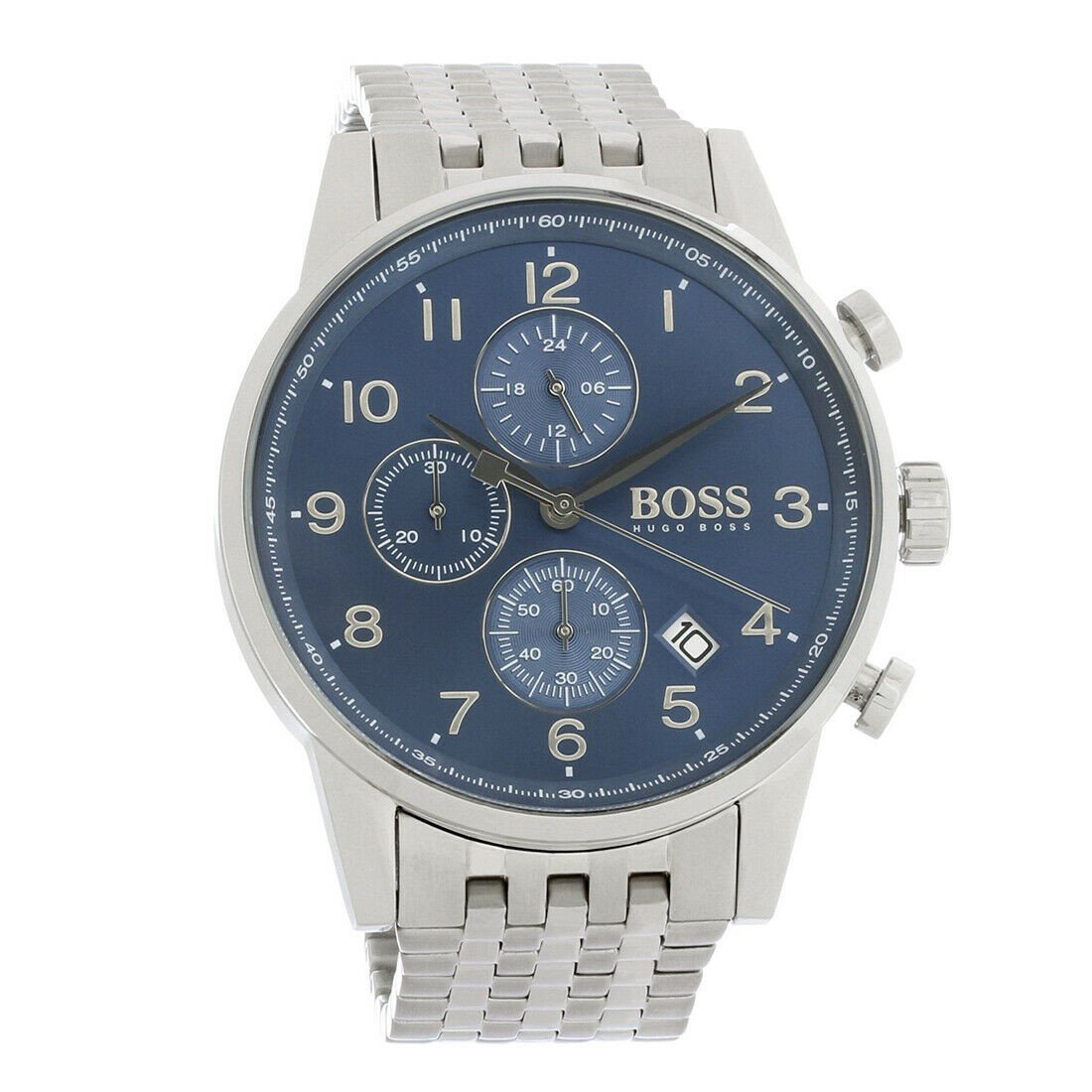 Hugo Boss Men&#39;s 1513498 Navigator Chronograph Stainless Steel Watch
