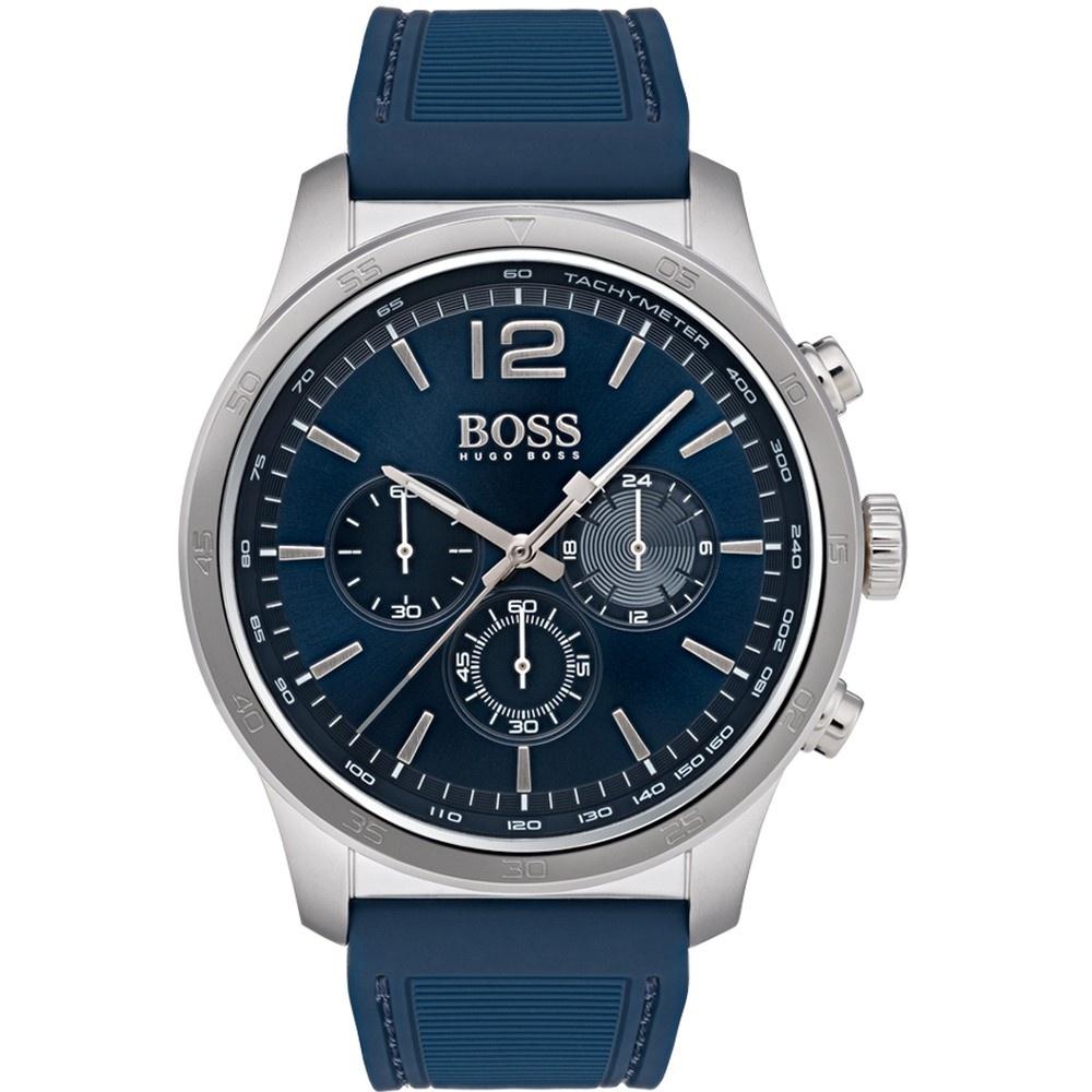 Hugo Boss Men's 1513526 The Professional Chronograph Blue Silicone Watch