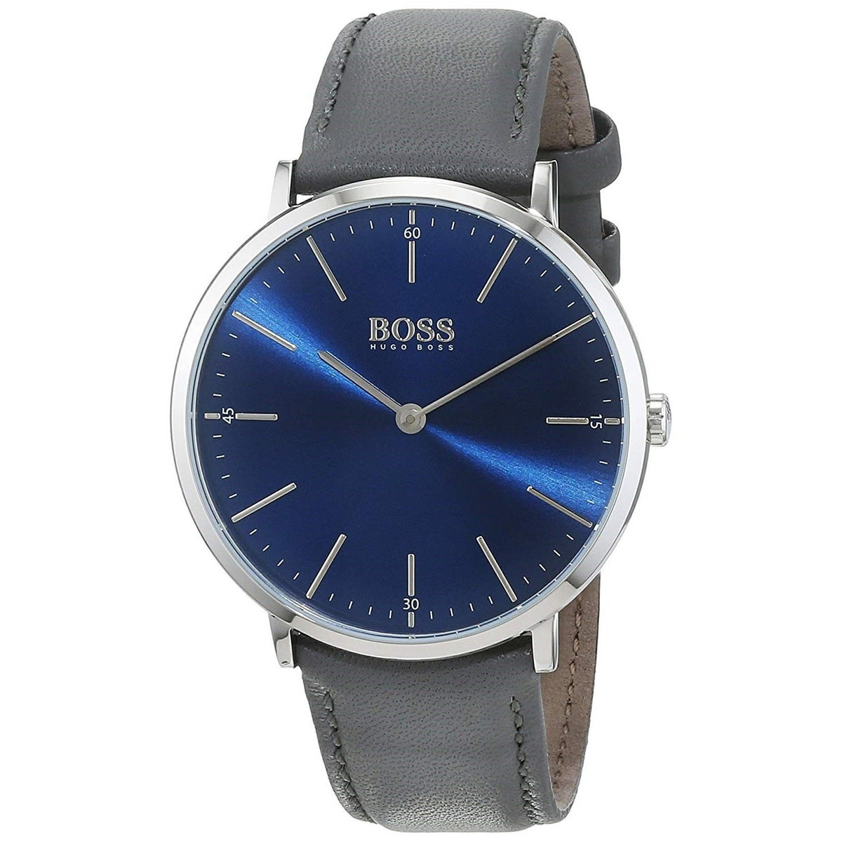 Hugo Boss Men&#39;s 1513539 Horizon Grey Leather Watch