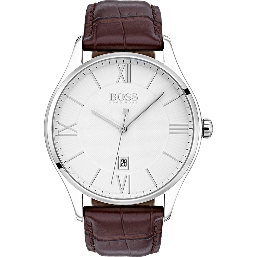 Hugo Boss Men&#39;s 1513555 Governor Brown Leather Watch