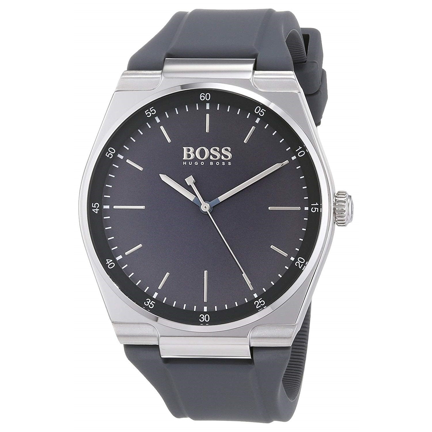 Hugo Boss Men s 1513564 Magnitude Grey Silicone Watch Bezali