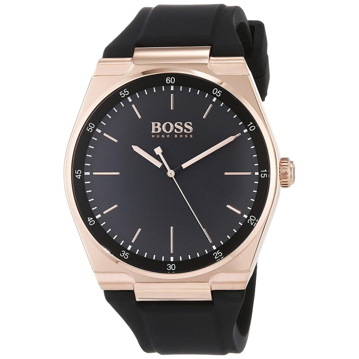 Hugo Boss Men's 1513566 Magnitude Black Silicone Watch