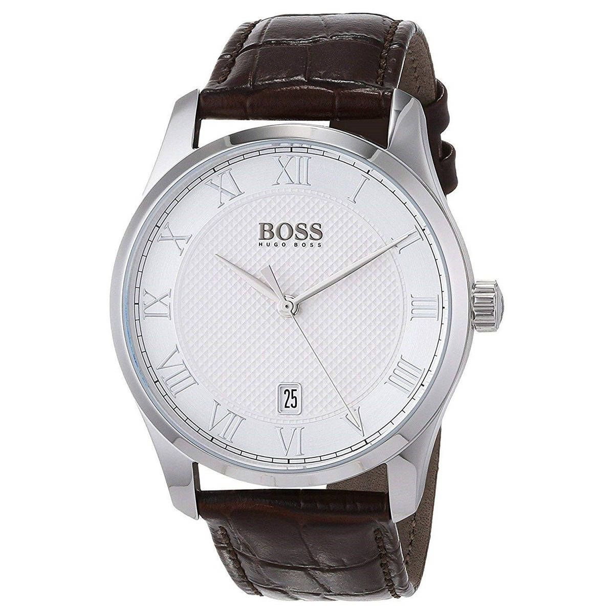 Hugo Boss Men&#39;s 1513586 Master Brown Leather Watch