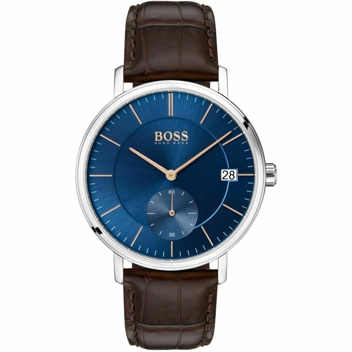 Hugo Boss Men's 1513639 Corporal Brown Leather Watch