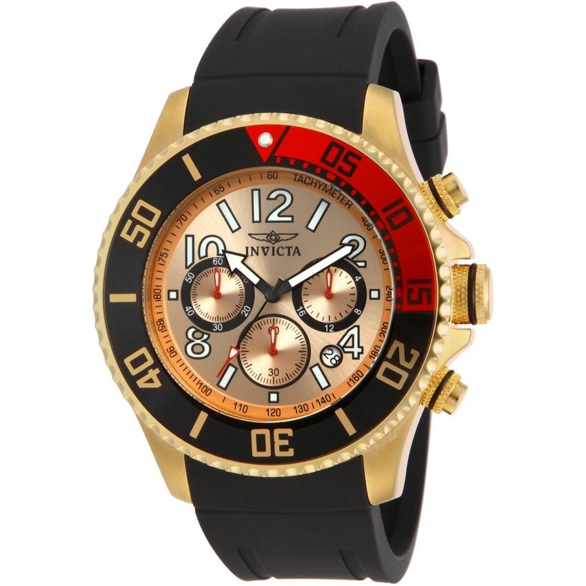Invicta Men's 15146 Pro Diver Black Polyurethane Watch