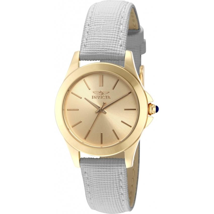 Invicta Women's 15149 Angel White Leather Watch