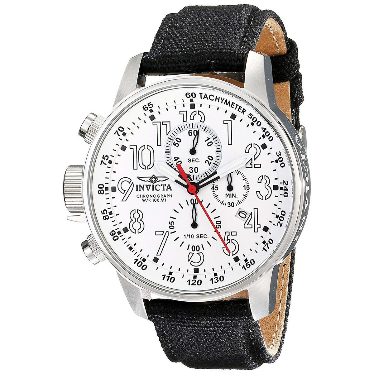 Invicta Men&#39;s 1514 I-Force Lefty Multi-Function Black Riffle Watch