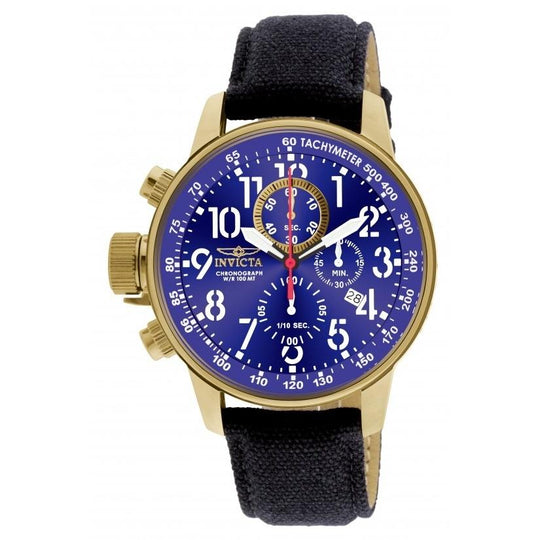 Invicta Men's 1516 I-Force Lefty Multi-Function Black Riffle Watch