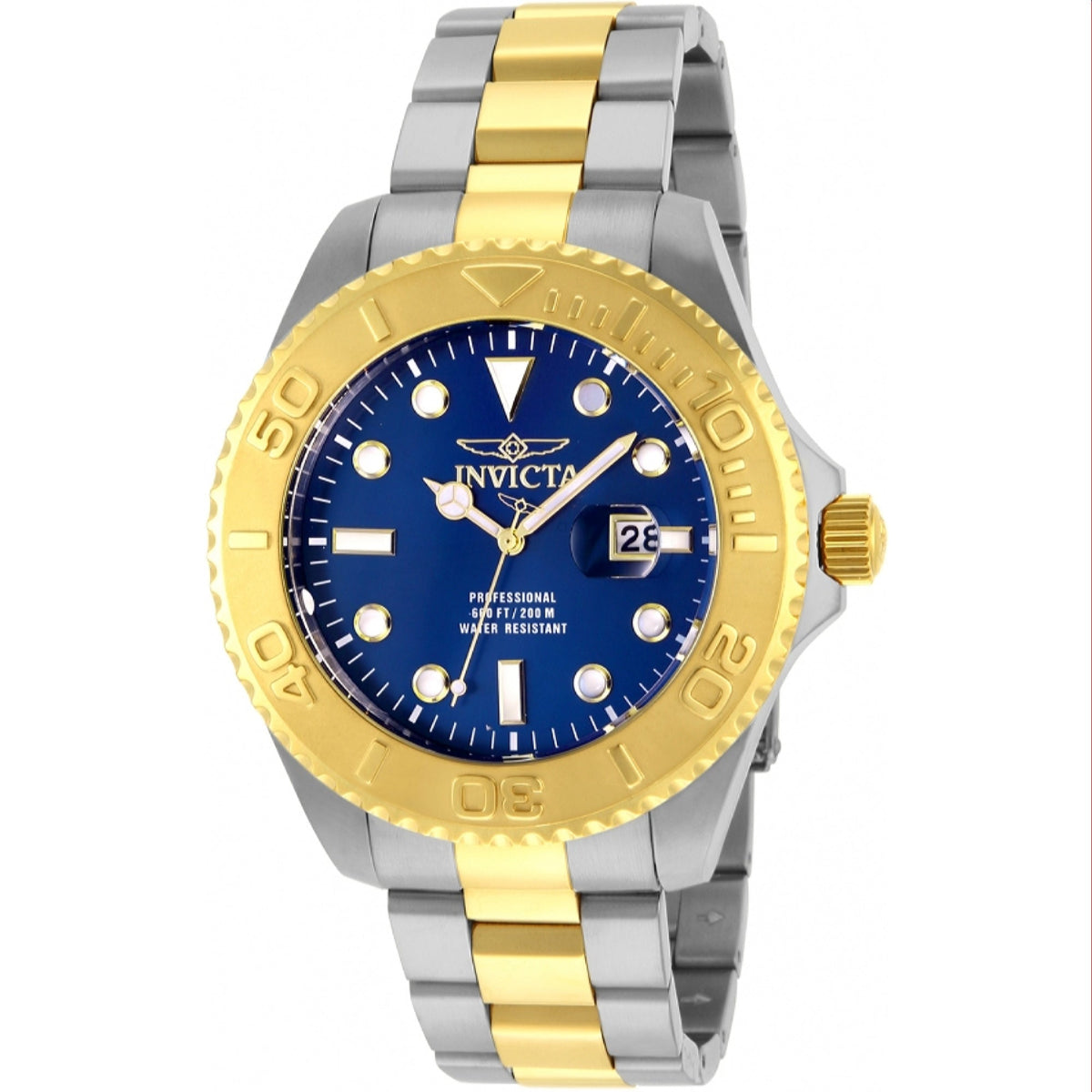 Invicta Men's 15181 Pro Diver Gold-Tone and Silver Stainless Steel Watch