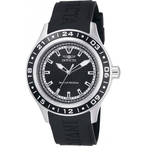 Invicta Men's 15222 Specialty Black Polyurethane Watch