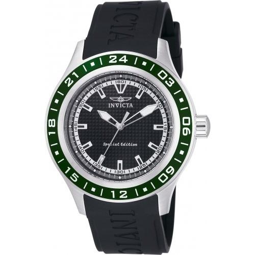 Invicta Men's 15226 Specialty Black Polyurethane Watch