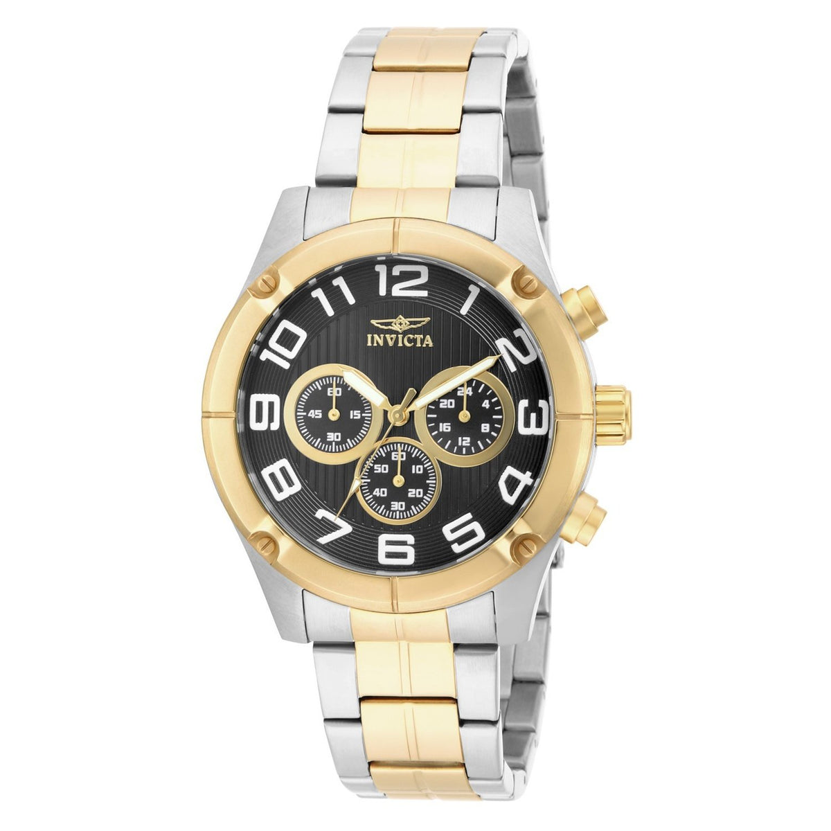 Invicta Men&#39;s 15370 Specialty Gold-tone and Silver Stainless Steel Watch