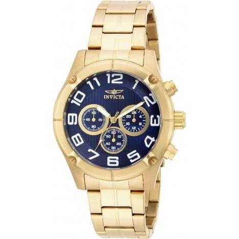 Invicta Men&#39;s 15371 Specialty Chronograph Gold-tone Stainless Steel Watch