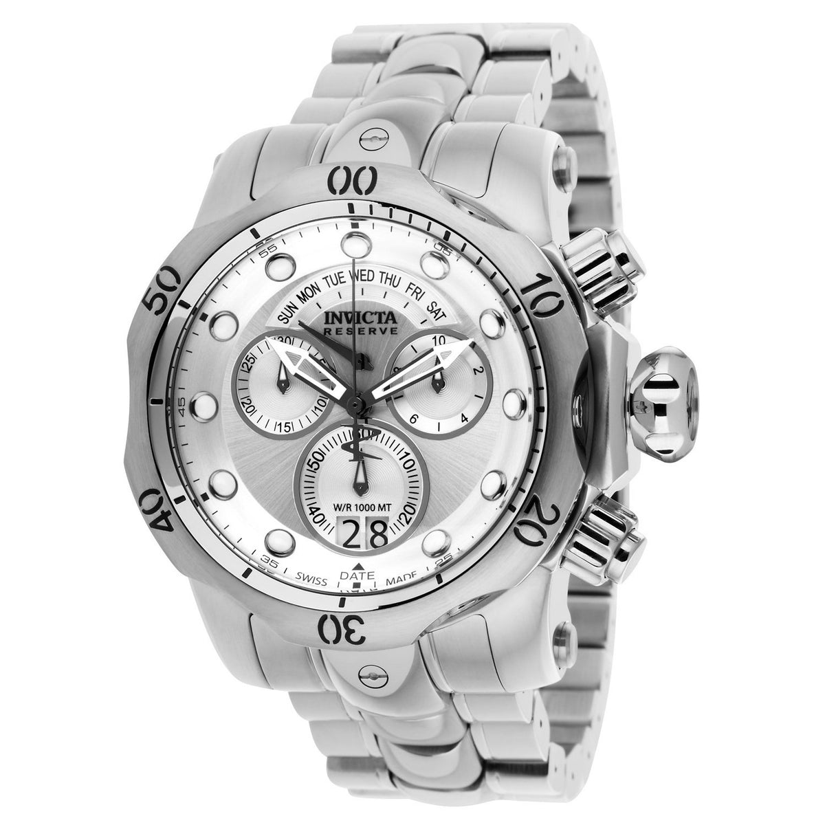 Invicta Men&#39;s 1537 Venom Multi Stainless Steel Watch