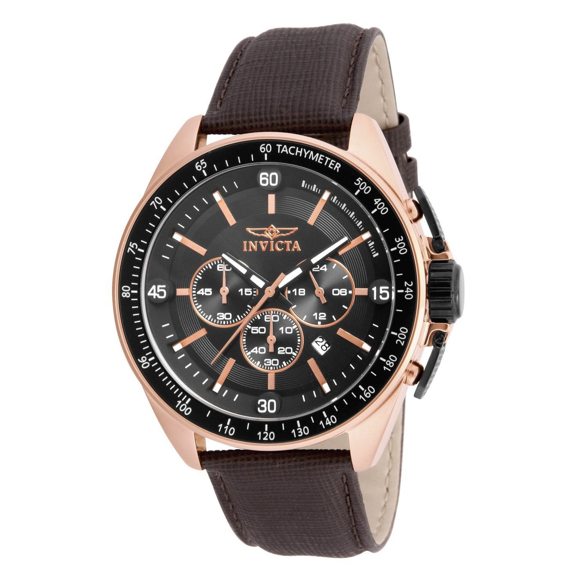 Invicta Men's 15909 S1 Rally Brown Leather Watch