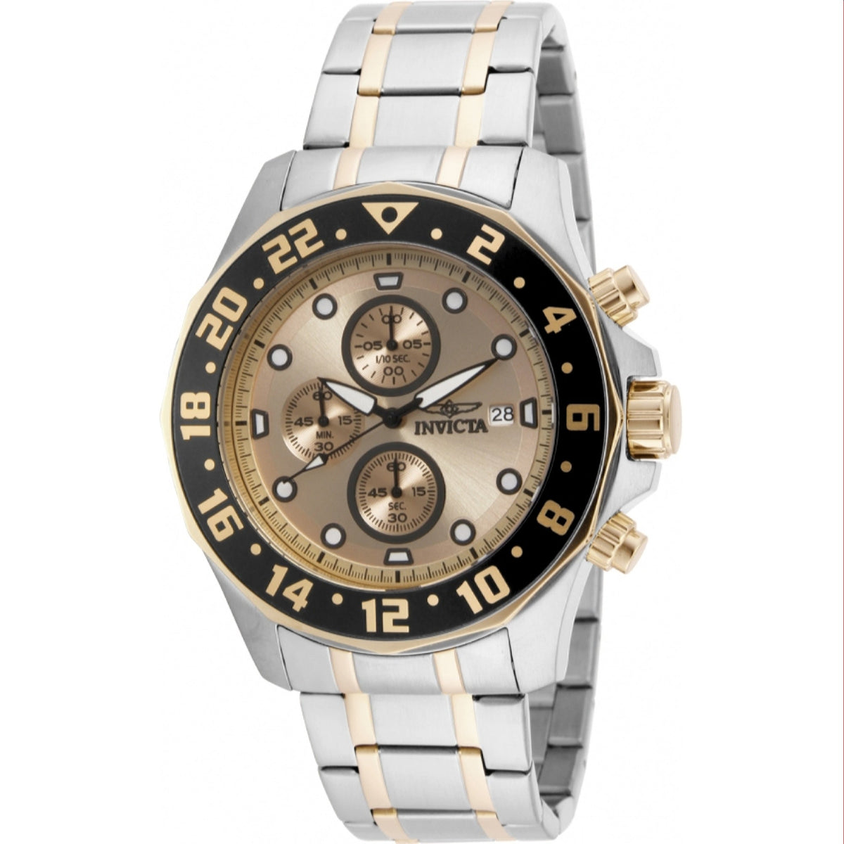 Invicta Men's 15940 Specialty Gold-Tone and Stainless Steel Stainless Steel Watch