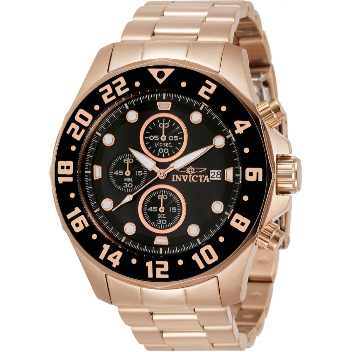 Invicta Men's 15943 Specialty Rose-Tone Stainless Steel Watch