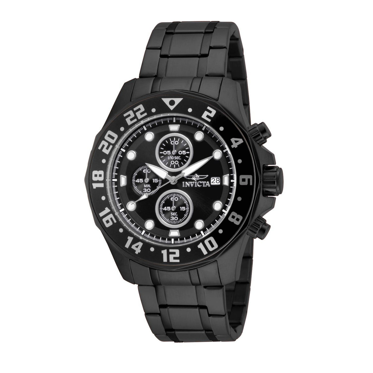 Invicta Men's 15945 Specialty Black Stainless Steel Watch