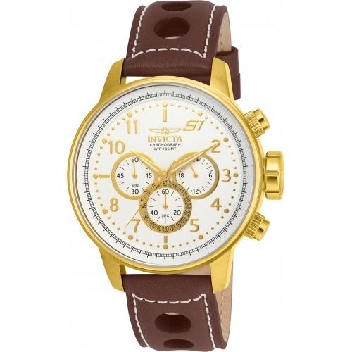 Invicta Men&#39;s 16011 S1 Rally Brown Leather Watch