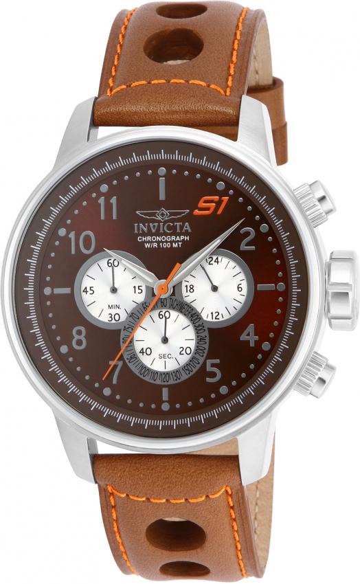 Invicta Men's 16015 S1 Rally Brown Leather Watch