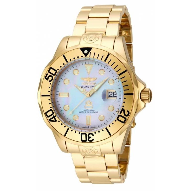 Invicta Men&#39;s 16033 Pro Diver Automatic  Gold-Tone Stainless Steel Watch