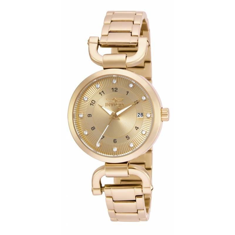 Invicta Women&#39;s 16225 Angel Gold-Tone Stainless Steel Watch