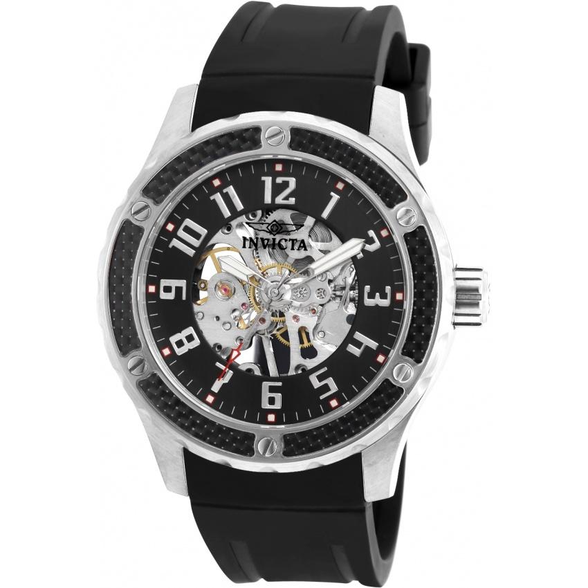 Invicta Men&#39;s 16278 Specialty Mechanical Black Polyurethane Watch