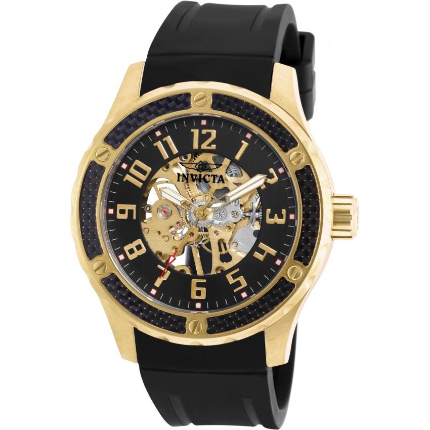 Invicta Men&#39;s 16279 Specialty Mechanical Black Polyurethane Watch