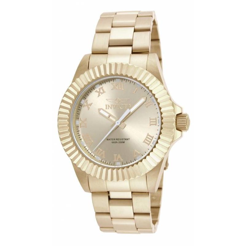 Invicta Men&#39;s 16739 Pro Diver Gold-Tone Stainless Steel Watch