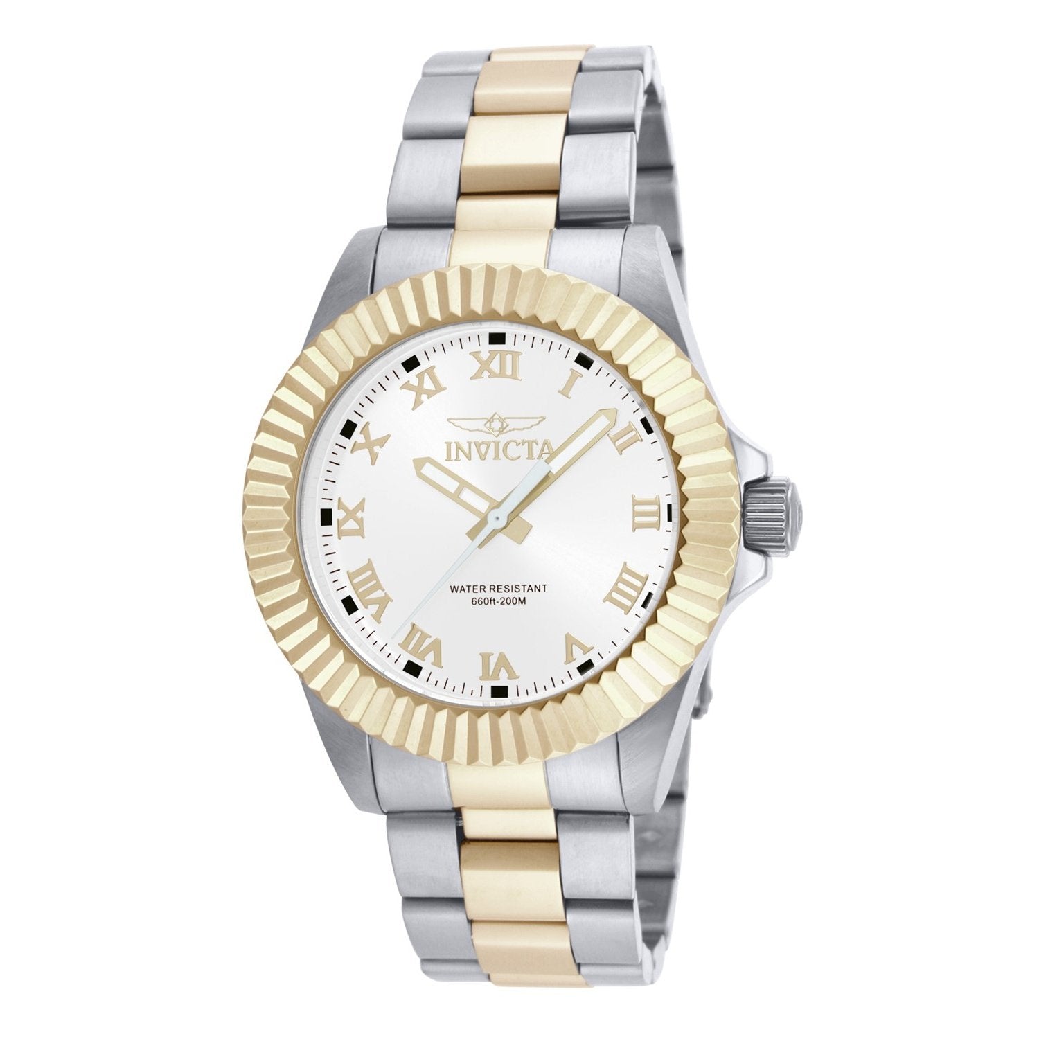 Invicta Men s 16740 Pro Diver Gold Tone and Silver Stainless Steel Wat Bezali