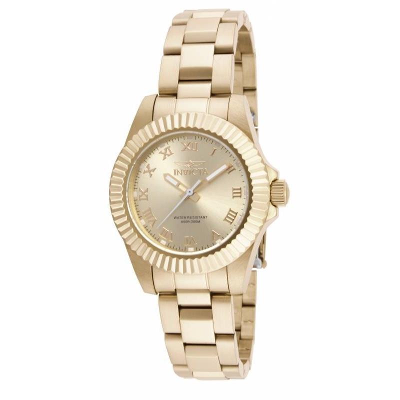 Invicta Women&#39;s 16762 Pro Diver Gold-Tone Stainless Steel Watch