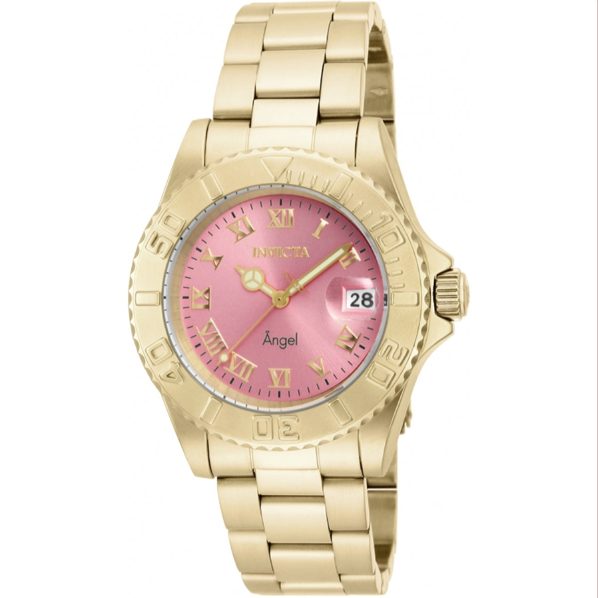 Invicta Women's 16851 Angel Gold-Tone Stainless Steel Watch