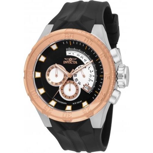 Invicta Men's 16924 I-Force Multi-Function Black Polyurethane Watch