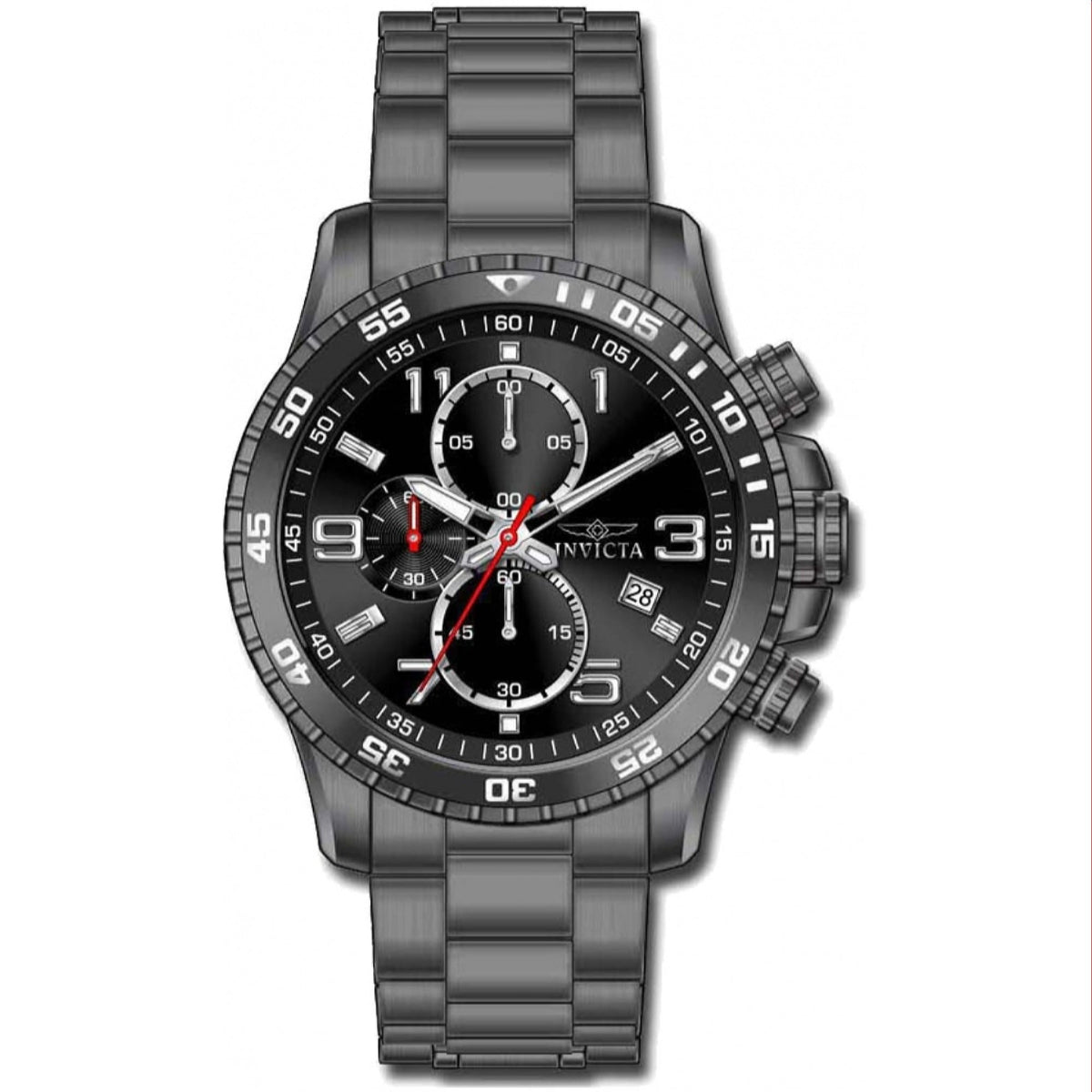 Invicta Men's 16933 Specialty Gunmetal Stainless Steel Watch