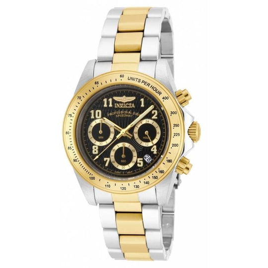 Invicta Men's 17027 Speedway Chronograph  Gold-Tone and Silver Stainless Steel Watch