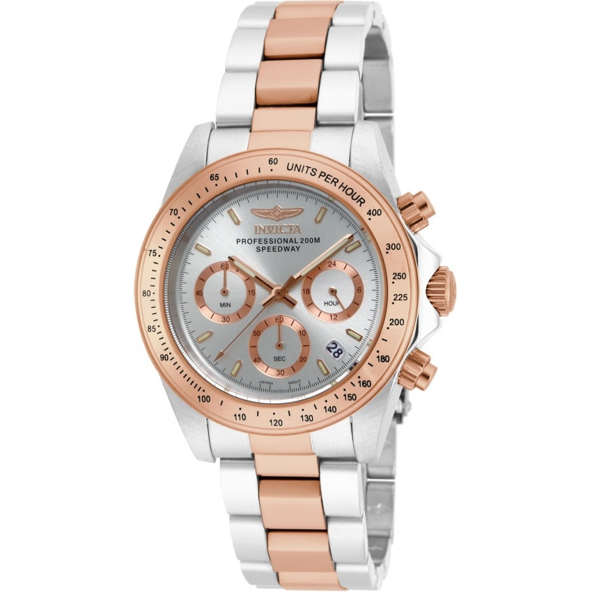 Invicta Men&#39;s 17030 Speedway Chronograph Rose-Tone Stainless Steel Watch