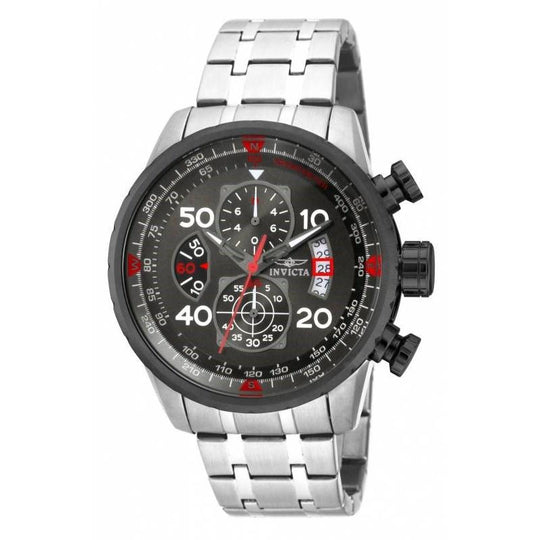 Invicta Men's 17204 Aviator Chronograph  Stainless Steel Watch