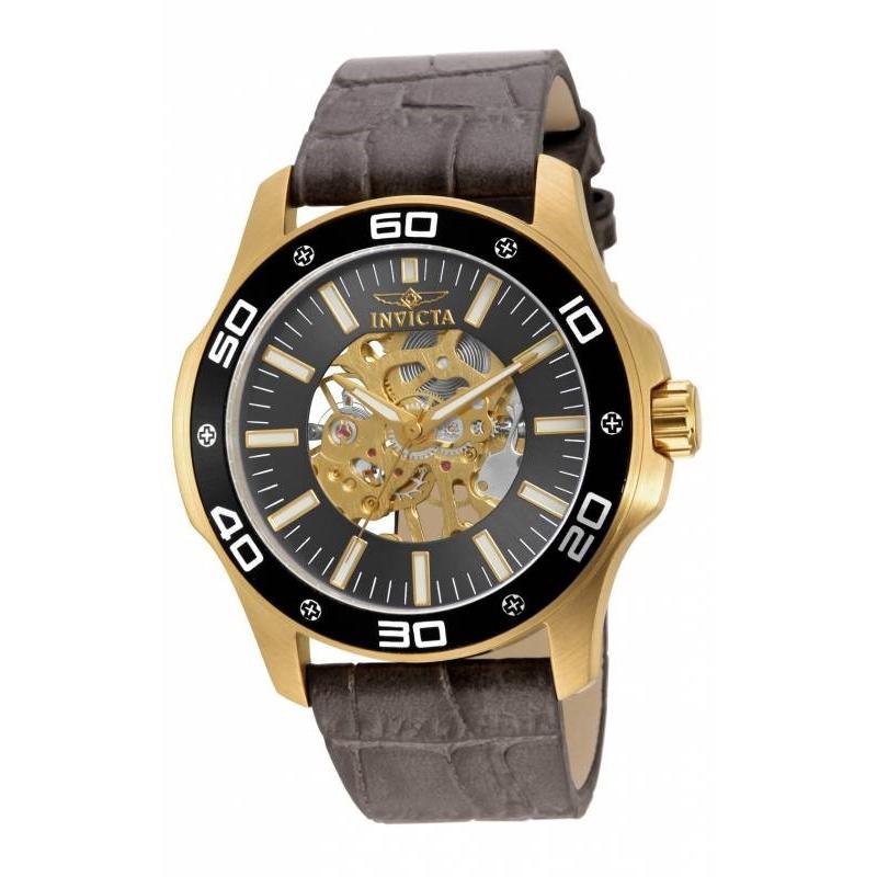 Invicta Men's 17261 Specialty Grey Leather Watch