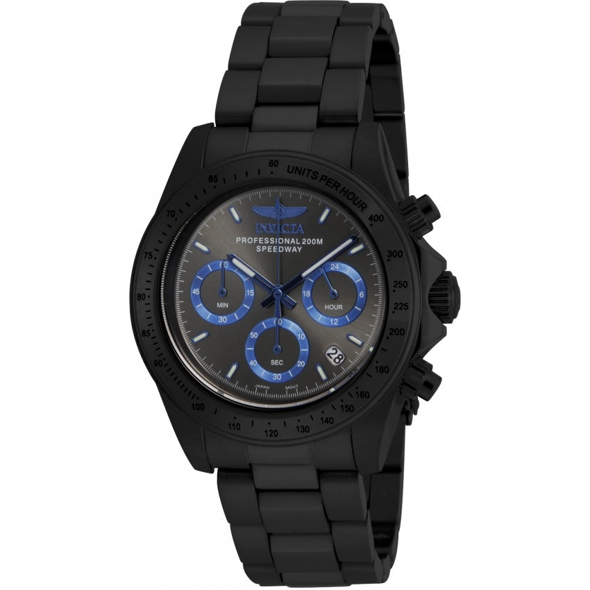Invicta Men&#39;s 17313 Speedway Chronograph Charcoal Stainless Steel Watch