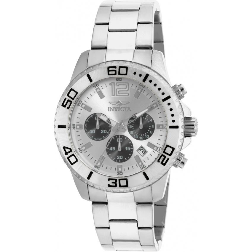 Invicta Men's 17395 Pro Diver Chronograph Stainless Steel Watch