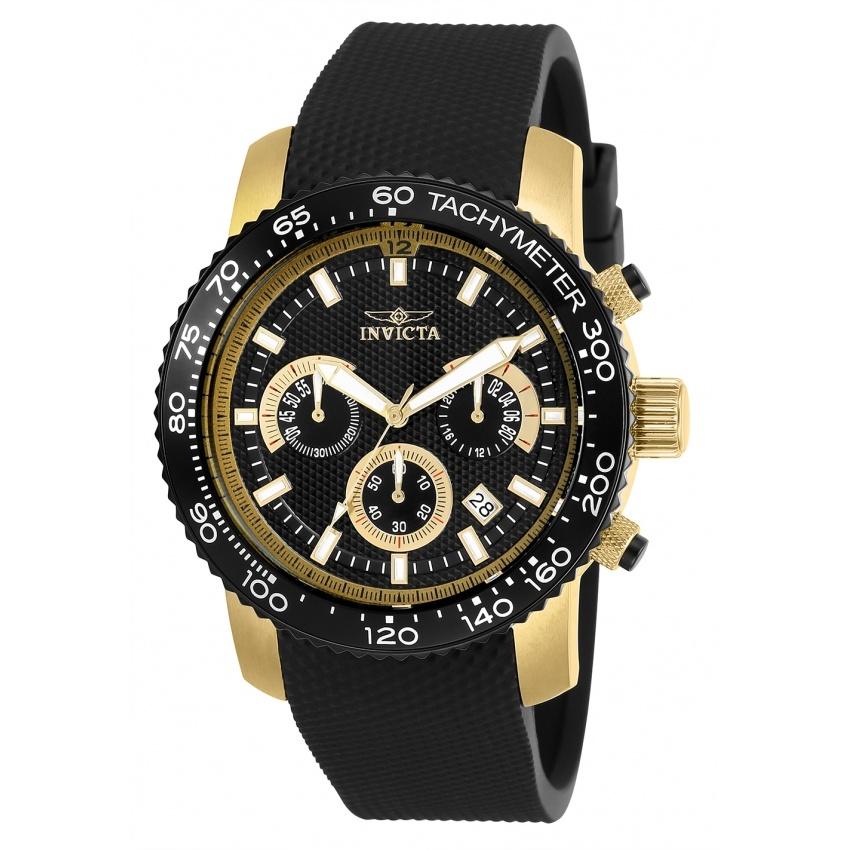 Invicta Men's 17774 Specialty Black Silicone Watch