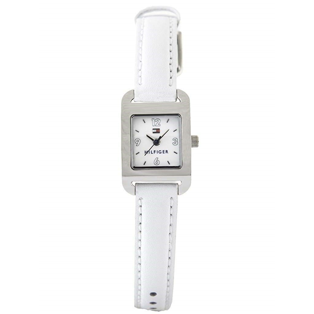 Tommy Hilfiger Women's 1781530 Communion  White Leather Watch