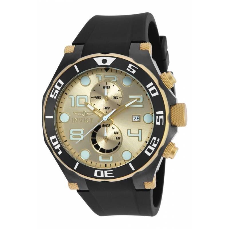 Invicta Men's 17815 Pro Diver Multi-Function  Black Polyurethane Watch